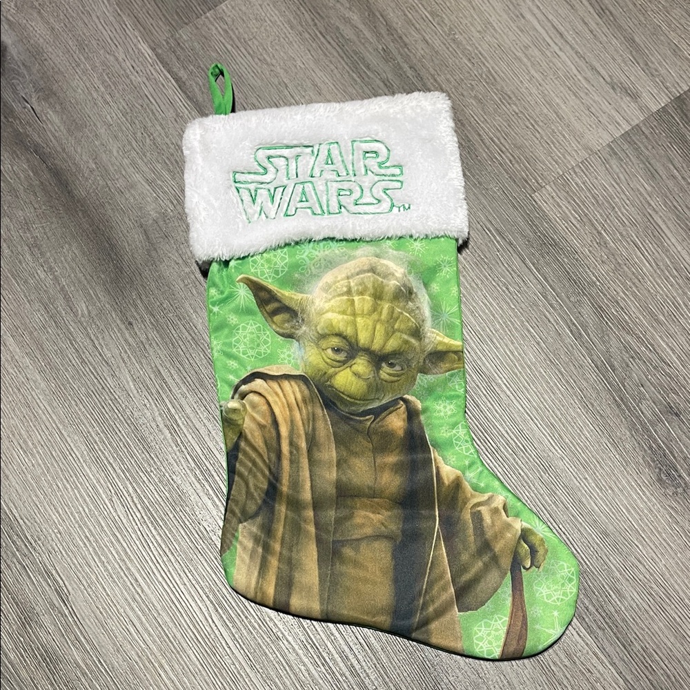 Star Wars Yoda Christmas Stocking